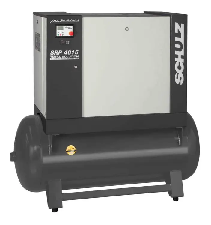 New | in-Stock SCHULZ SRP 4015 FLEX Rotary Screw & Sliding Vane Air Compressors Georgia US | The Equipment Hub #1402404