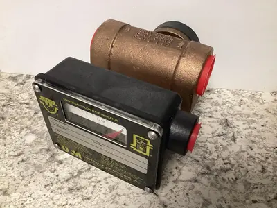 NEW UNIVERSAL FLOW MONITORS 2459-50-1-1/2-0