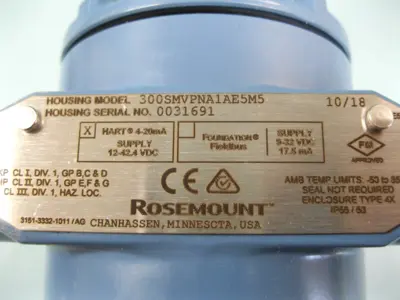 NEW Rosemount 3051 SMV 3P23G4N2A11A1AE5M5