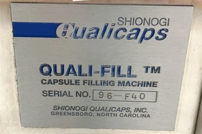 Used SHIONOGI _UNKNOWN_ Capsule Fillers Connecticut US | DMC Industries #1281518