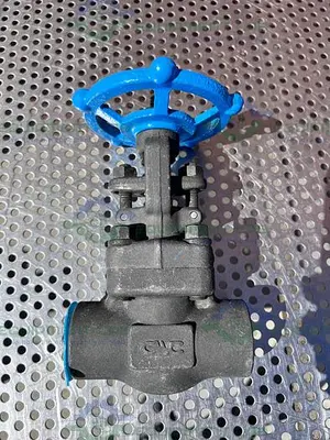 USED LOT OF 2 - GWC A105 VALVE 1" CLASS 800
