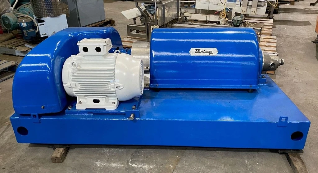 (2) Flottweg Z3L decanter centrifuges, 316SS.