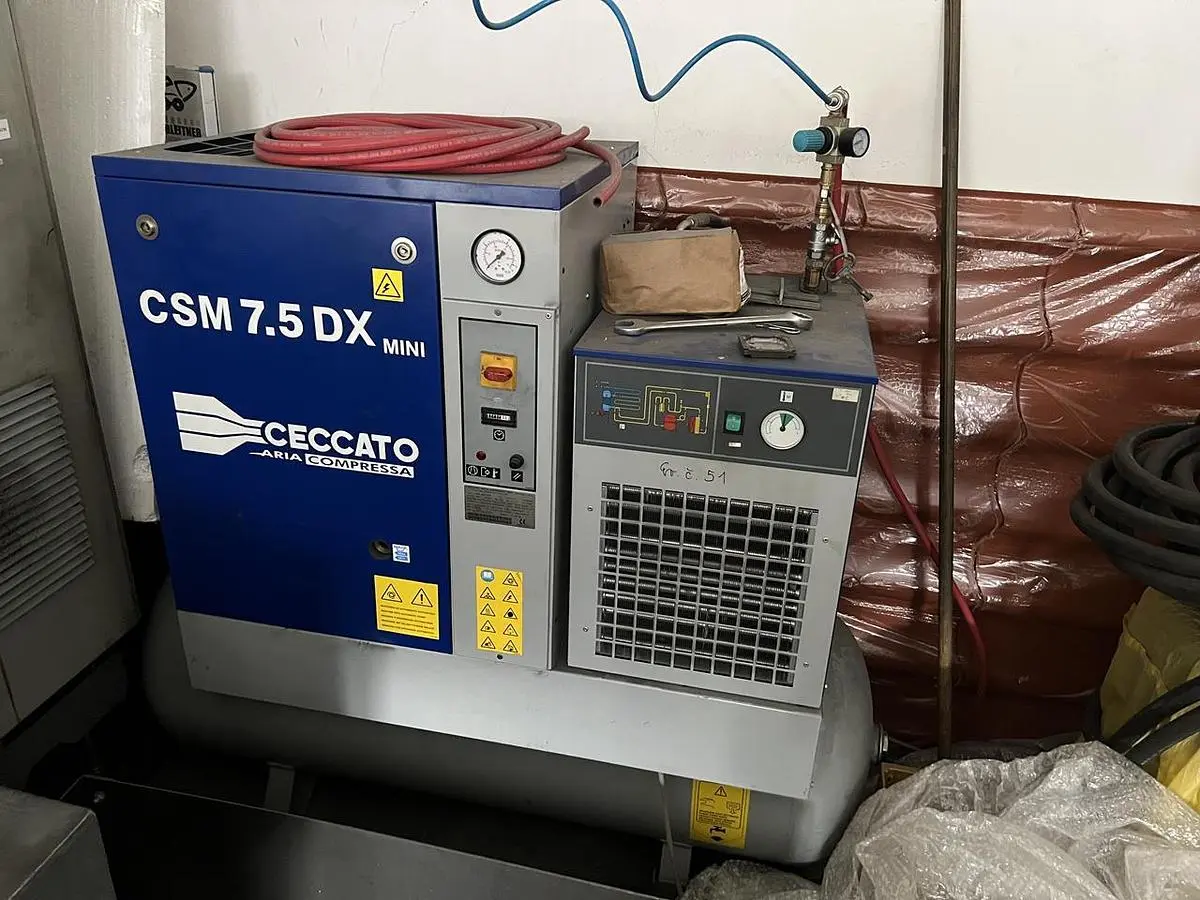 Used 2005 CECCATO ARIA CSM 7.5 DXM 200L Rotary Screw & Sliding Vane Air Compressors CZ | Amaron s.r.o. #1060680