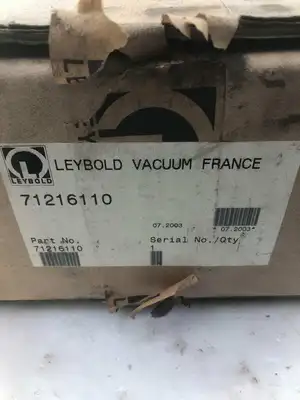 Leybold Vacuum 71216110 Replacement Pump Impeller -NIB
