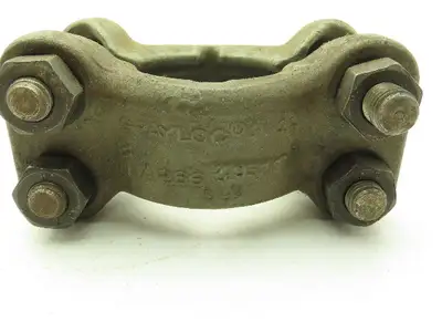 Grayloc 49500WB Steel 1-1/2" Pipe Connector Clamp 4-Bolt