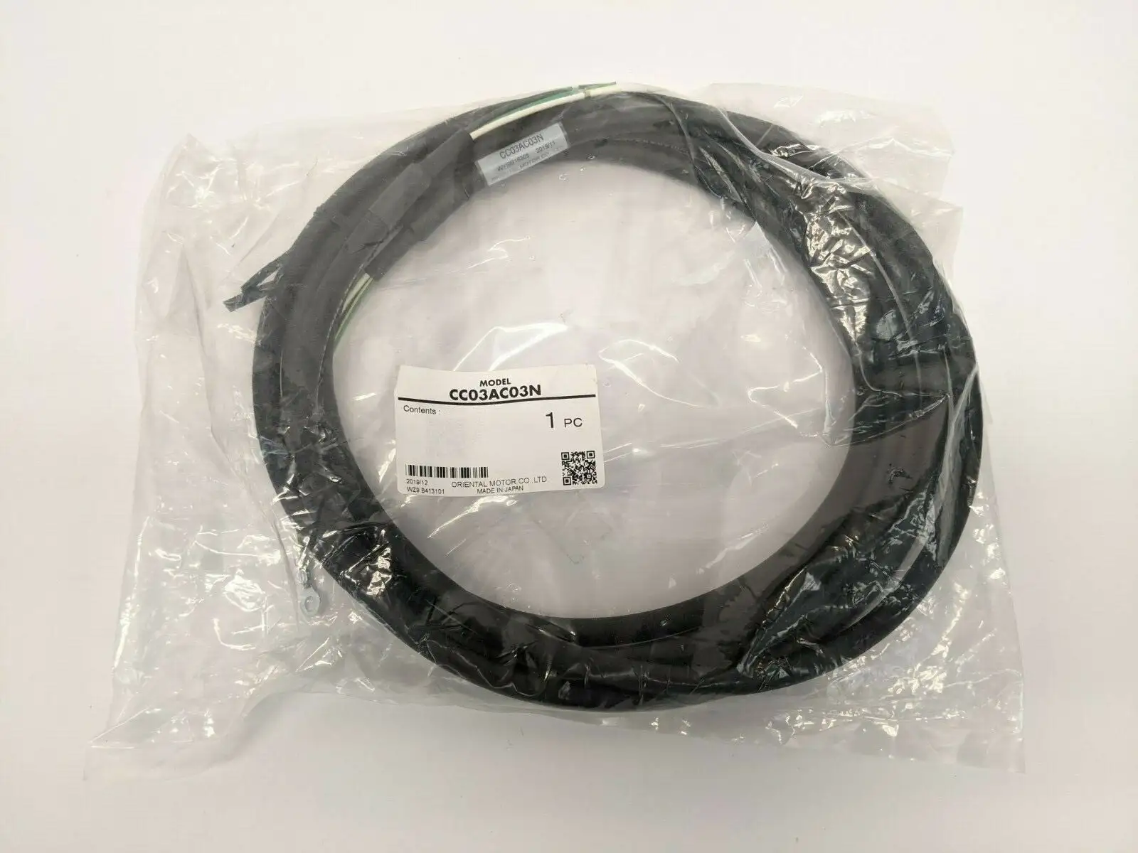 New | in-Stock ORIENTAL MOTOR FOR SINGLE-PHASE 100-120/200-240 VAC 9.8 FT. Cable & Wire | Maverick Industrial Sales #1109539