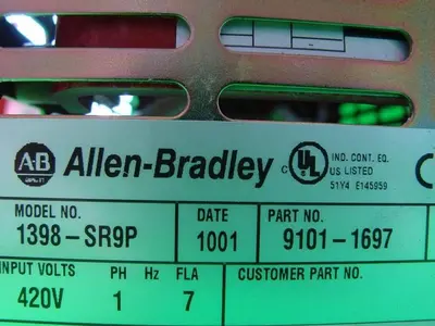 USED ALLEN BRADLEY 1398-SR9P