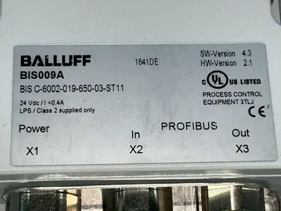 New | in-Stock BALLUFF BIS009A Industrial Controls Ohio US | HGR 24 #1357362