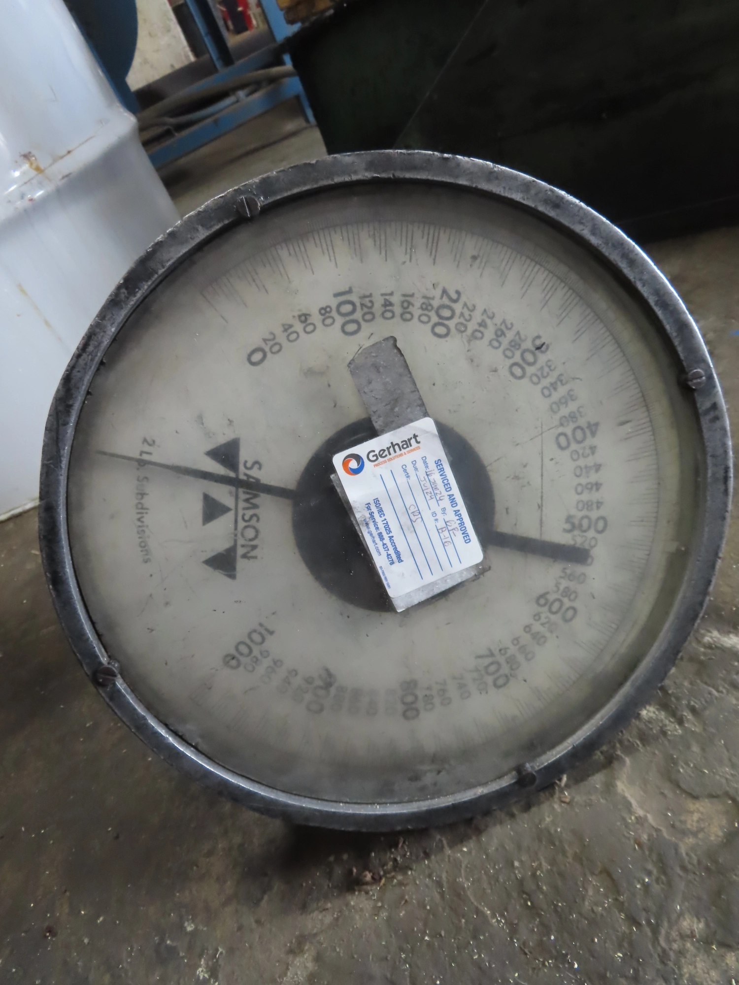 Samson Hoist Scale, 1,000 lb capacity