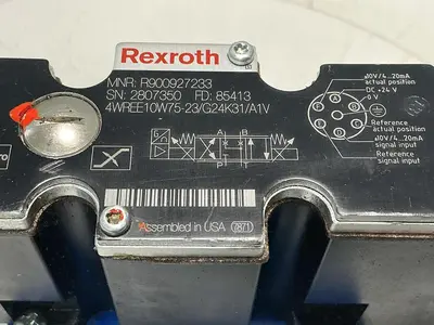 USED REXROTH 4WREE10W75-23/G24K31/A1V
