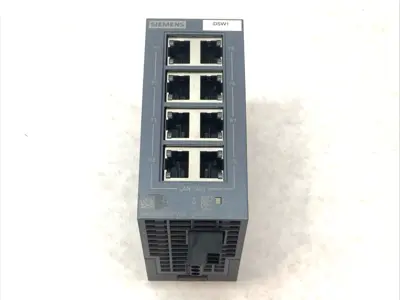 Used Siemens SCALANCE 8-Port Industrial Ethernet Switch XB008 Network Switches Michigan US | Maverick Industrial Sales #1401564