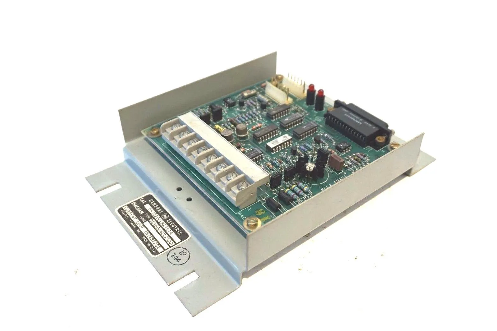 USED GENERAL ELECTRIC DS3820CLMA1A1A CURRENT LOOP INTERFACE