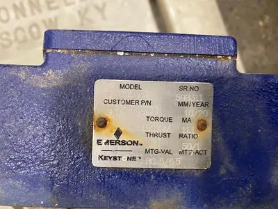USED KEYSTONE EMERSON, MCCAVITY 2" & 12"
