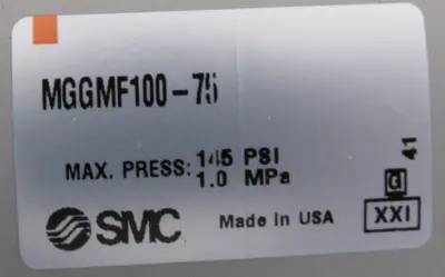 NEW SMC MGGMF100-75 CYLINDER MGGMF10075