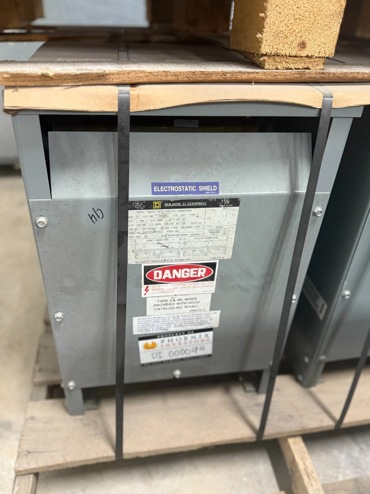 Used Square D _UNKNOWN_ Transformers Wisconsin US | ISP Equipment Group #1318733