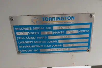 2013 TORRINGTON 211 2 DIE ROTARY SWAGER (14568) swagers | Machinery International LLC (5)