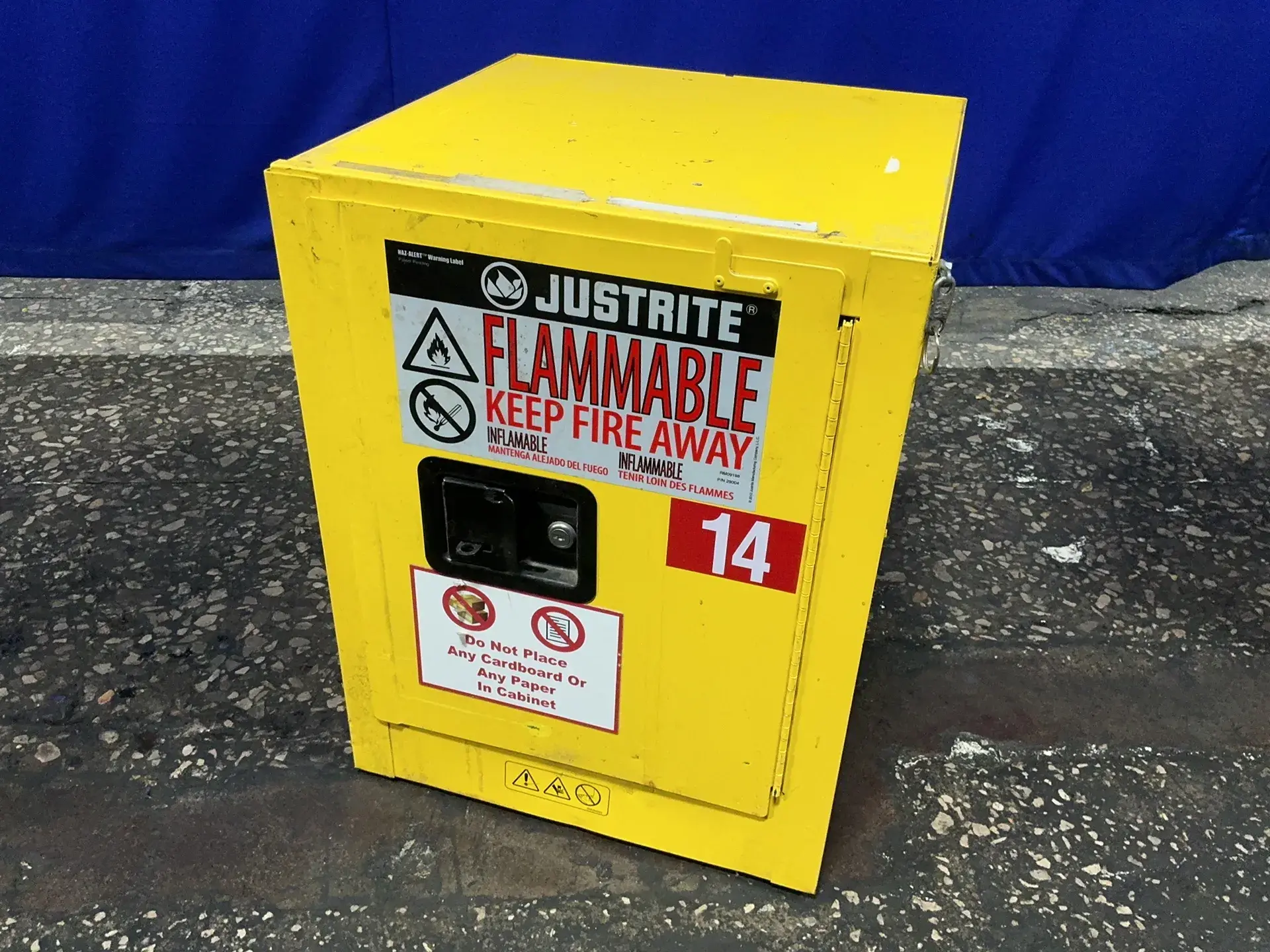 Used JUSTRITE 890420 Cabinets Ohio US | HGR 24 #1460133