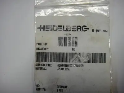 NEW HEIDELBERG HDM0088800080009935