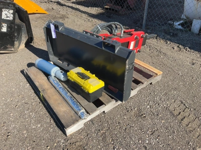 Used RAYTREE RMH680 HYDRAULIC HAMMER SKID STEER ATTACHMENT Misc Construction Attachements Michigan US | Miedema Asset Management Group #1579270