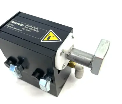 Used Bosch Rexroth Pneumatic Stop Gate Module, Damping VE2/D-60 Pneumatic Cylinders Michigan US | Maverick Industrial Sales #1454227