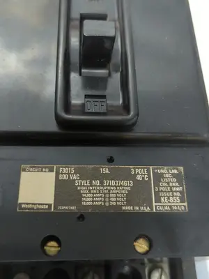 Used WESTINGHOUSE F3015 Miscellaneous Equipment (Electrical & Power) Ohio US | Surplus Asset Holdings #1238666