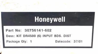 NEW HONEYWELL 30756141-602 INPUT BOARD KIT DR4500 30756141602