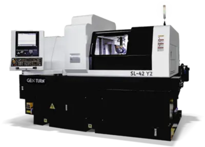 GENTURN SL-42Y2 Swiss Type Automatic Screw Machines | Bayou Machinery (2)