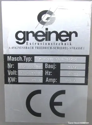 USED GRENIER CHARVET CAT-PUL 30/9-235-S