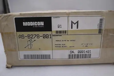 NEW IN BOX SCHNEIDER ELECTRIC AS-B278-001 / ASB278001 STOCK G400