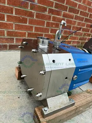 USED IDEX WRIGHT FLOW / VIKING S4S DURALOBE ROTARY LOBE PUMP  W/ 15 HP MOTOR