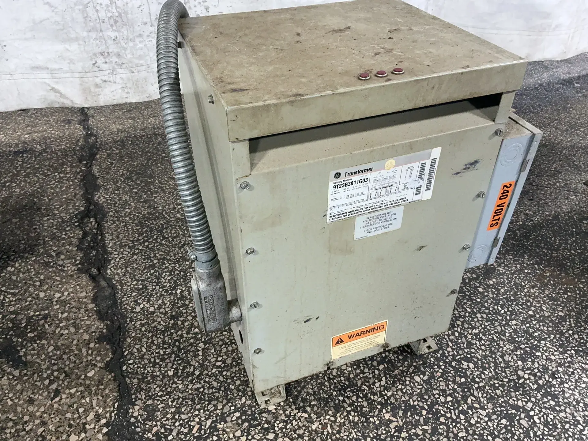 Used GENERAL ELECTRIC 9T23B3811G03 Distribution Transformers Ohio US | HGR 24 #1425514