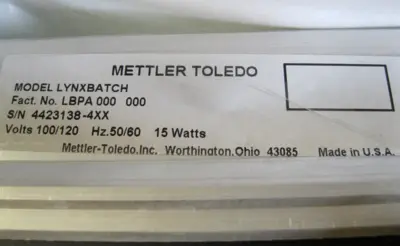 USED Metler Toledo LYNXBATCH