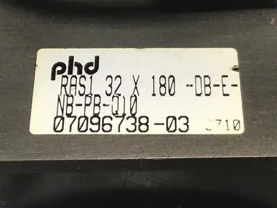 USED PHD INC RAS1 32 X 180-DB-E-NB-PB-Q10