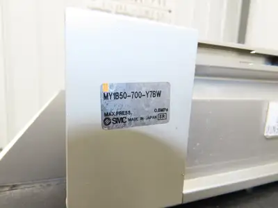 SMC MY1B50-700-Y7BW Linear Slide Guided Rodless Cylinder 50mm Bore 700mm Stroke