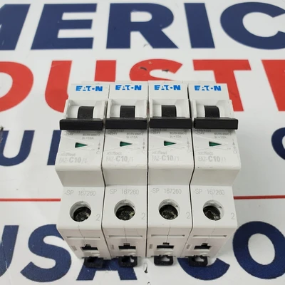 Used Eaton FAZ-C10/1-SP Circuit Breakers | American Industrial Supply Co. #1544319