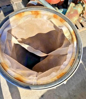 LCO-8 Stainless Steel Basket Strainer Bag Filter Housing Clamp