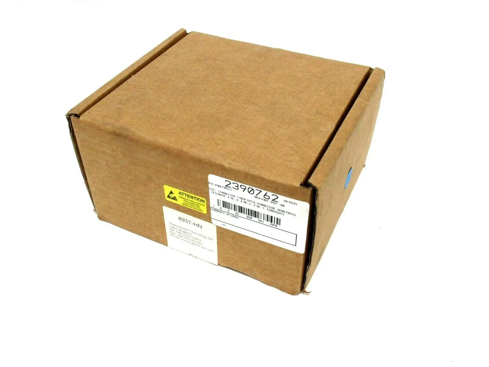 NEW SEALED HONEYWELL 8937-HN FIBRE OPTIC EXTENDER VER. HN01 REV. F 8937HN