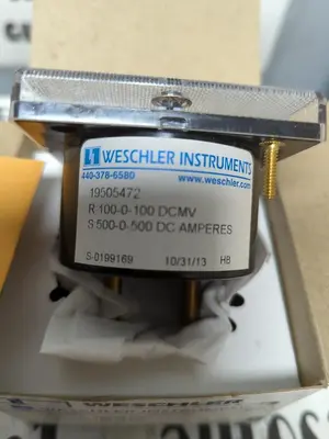New | in-Stock WESCHLER 19505472 Meters - Misc | Surplus Asset Holdings #1206873