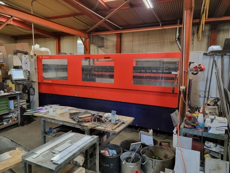 BYSTRONIC Laser with rotary axis, in very good condition, regularly servised by BYSTRONIC, must go by mid June