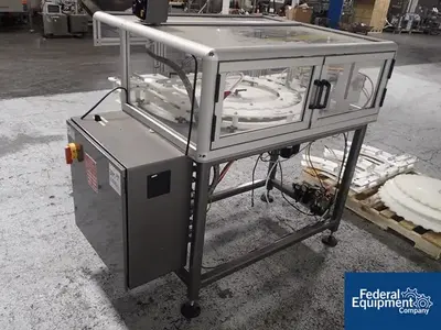 USED Palace Packaging Machines Palace Packaging Machine Rotary Cap Retorquer, Model SR-2.5