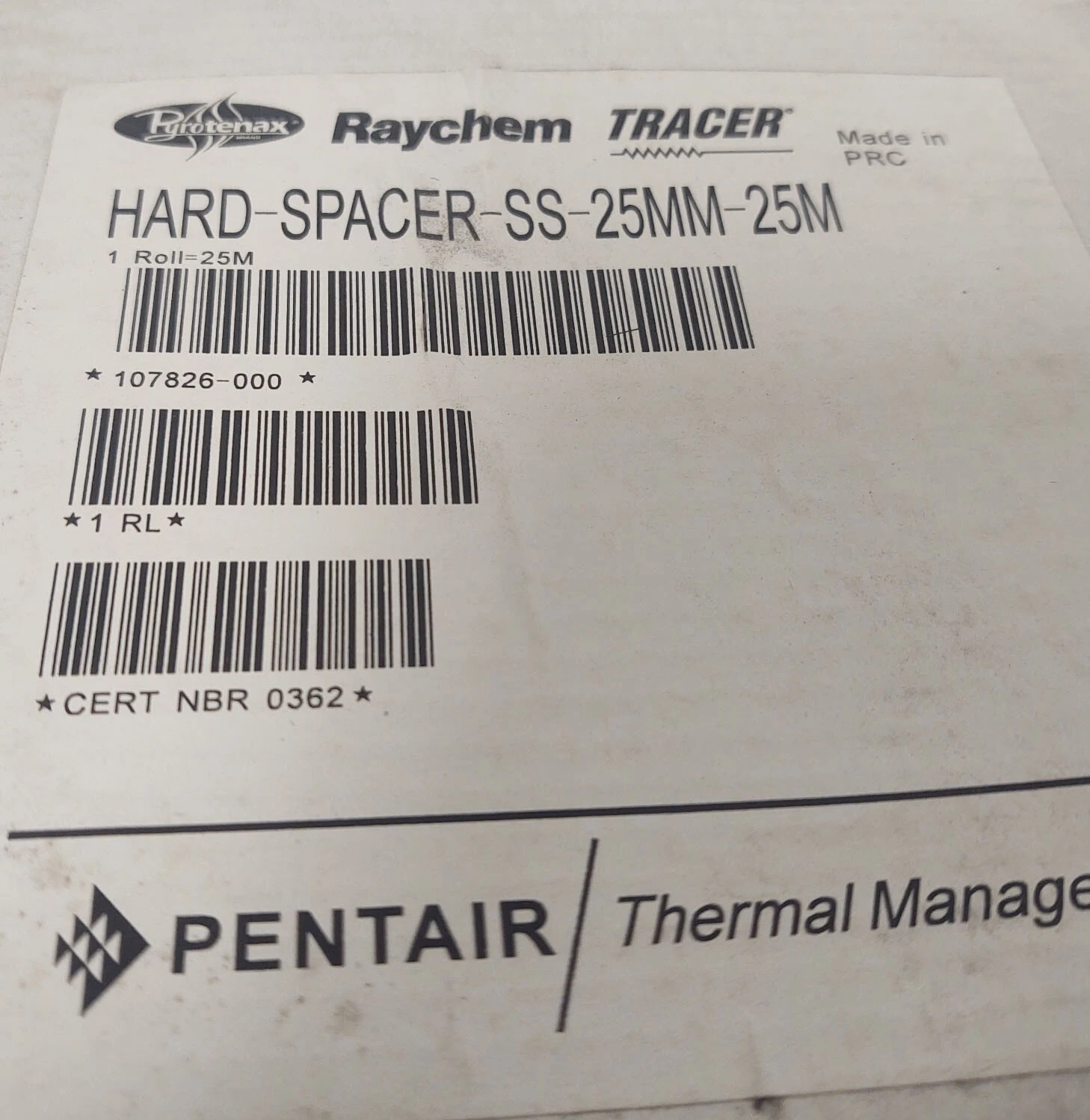 NEW Raychem SS-25MM-25M