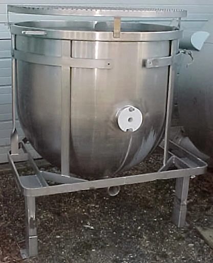 Used 200 GALLON AGITATED KETTLE 200 GALLON KETTLE Autoclaves, Reactors & Kettles New Jersey US | Champion Trading Corporation #423785