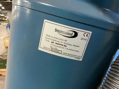 Used 2016 DUSTCONTROL AB DC 3800TR EX Dust Collectors Ohio US | HGR 24 #1300800