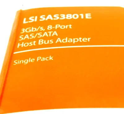 NEW SEALED LSI LOGIC SAS3801E HOST BUS ADAPTER