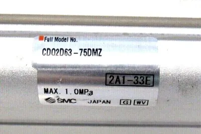 NEW SMC CDQ2D63-75DMZ AIR CYLINDER CDQ2D6375DMZ