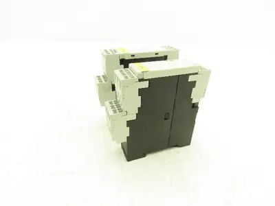 Siemens 3RN1010-2CB00 Thermistor Motor Protector 24V AC/DC 1NO 1NC Lot of 2