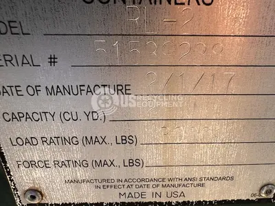 USED 2017 MARATHON FOUR (4) RL-2 APARTMENT STYLE CONTAINERS