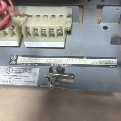 USED Allen-Bradley 2112B-CDBD-17-21-25R-79U-106-107-111-90189 M
