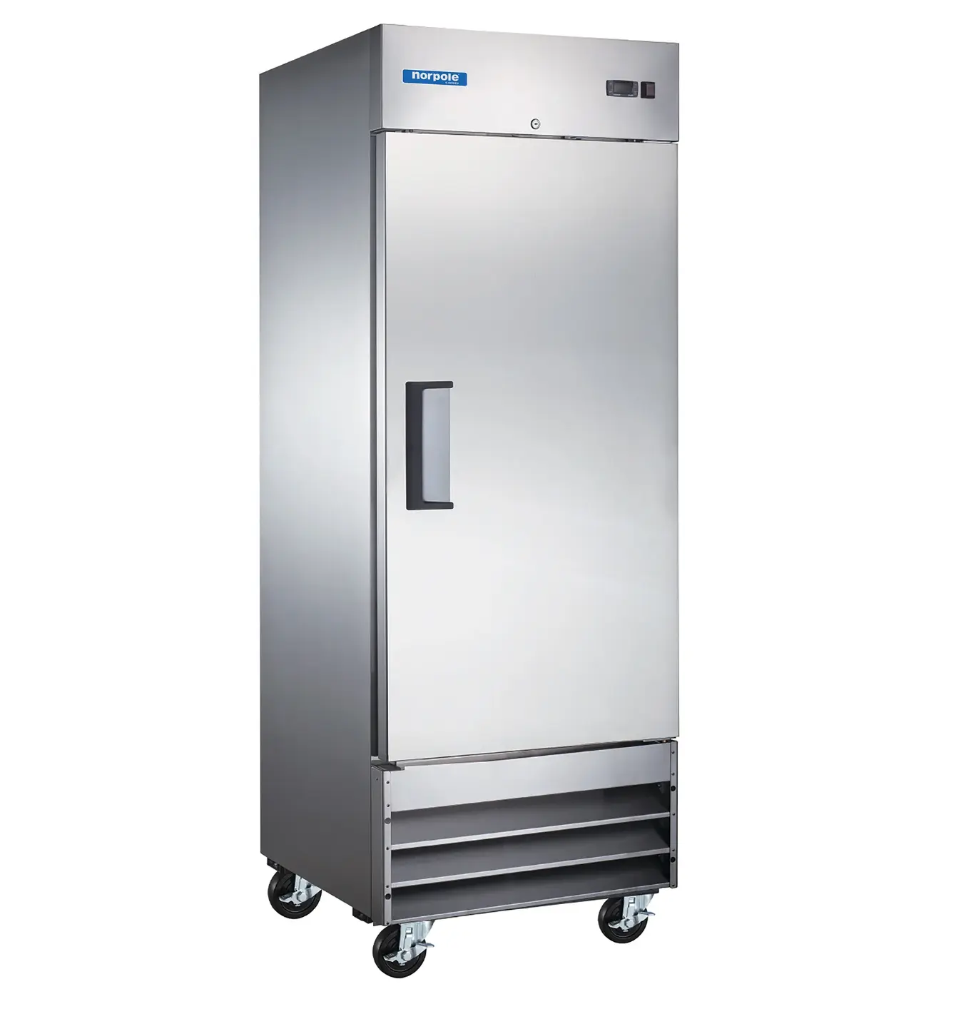 Magic Chef 29 IN. 19 CU. FT. AUTO-CYCLE DEFROST SINGLE DOOR REACH-IN UPRIGHT COMMERCIAL FREEZER IN STAINLESS STEEL