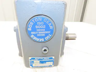 Leeson C4T17NC46A Gearmotor 30:1 Boston Gear Reducer 58rpm .5Hp 230/460V 56C LH
